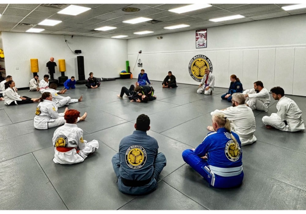 Jiu-jitsu training at Budo Martial Arts Studio