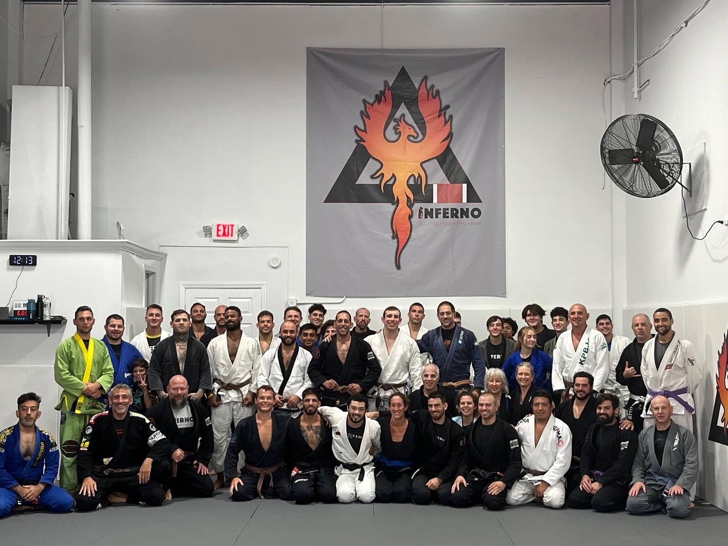 Class at The Inferno Training and Performance Center