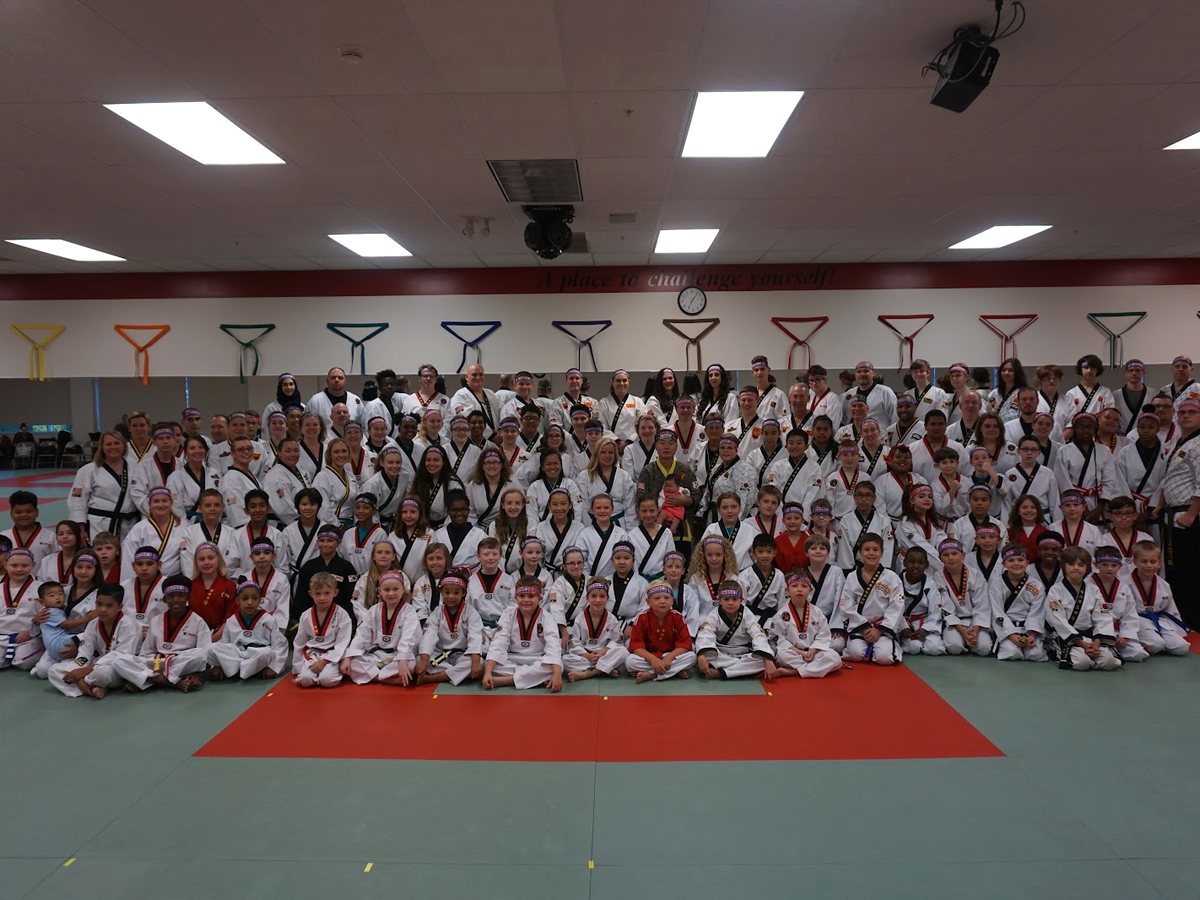 Class at Hwang's Martial Arts