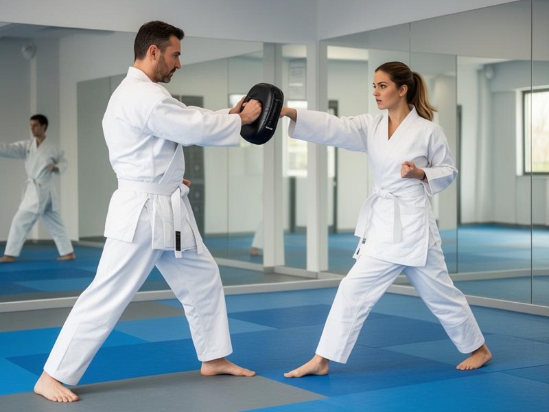 Class at Impact Martial Arts