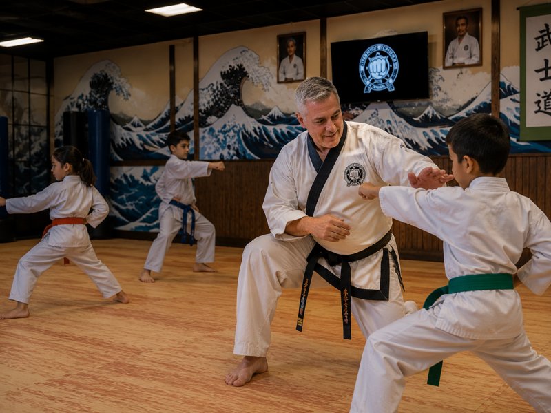 Class at Warrior Scholar Martial Arts