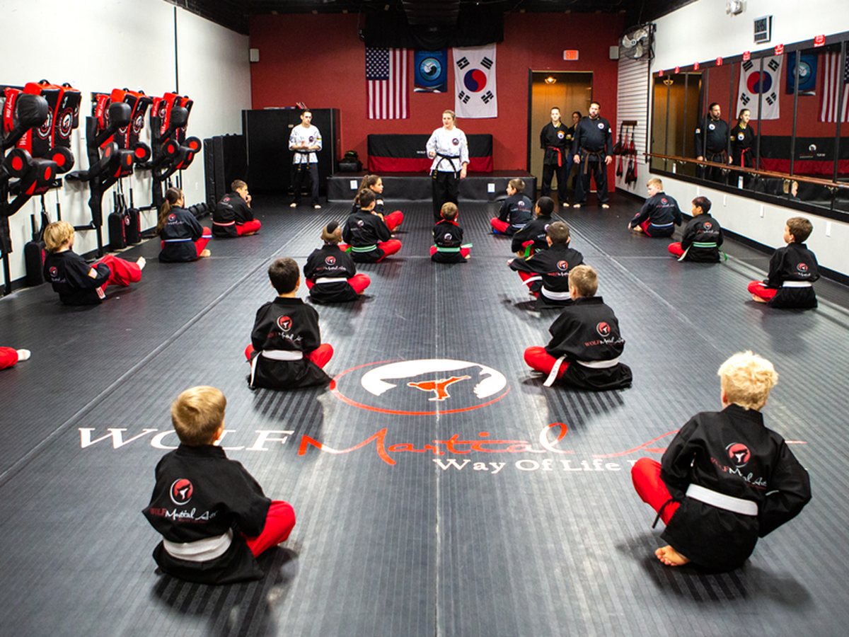 Class at WOLF Martial Arts Academy