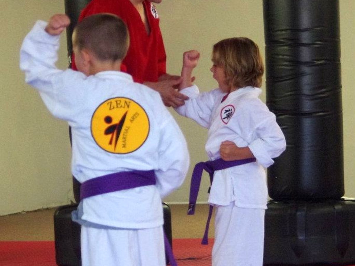 Class at Zen Martial Arts